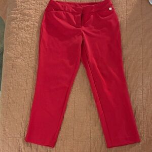 Anne Klein Bold Red pants